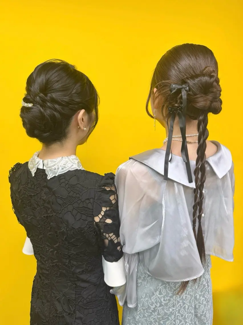 ヘアアレンジ 結婚式・ブライダル 新宿|ヘアセット専門 |aira*。゚のヘアスタイル