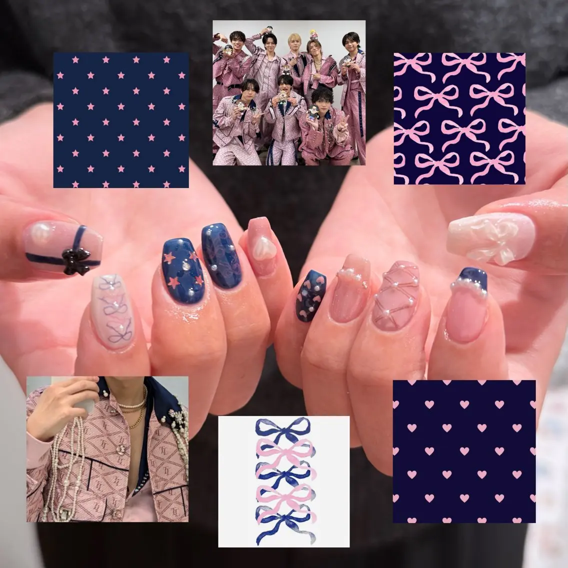 ネイル ハンドネイル 🎀フェイ フェイ🫧💗のネイルデザイン