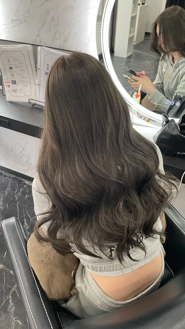 ロング カラー ブリーチ・暖色カラー エクステ/mao🩰のヘアスタイル