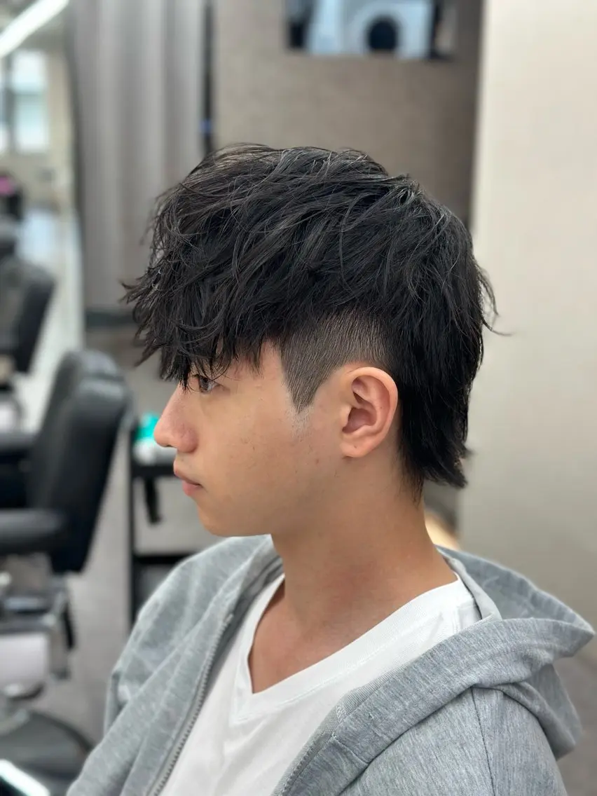 メンズ メッシュパーマ支持率 ◎大宮/隼也のヘアスタイル