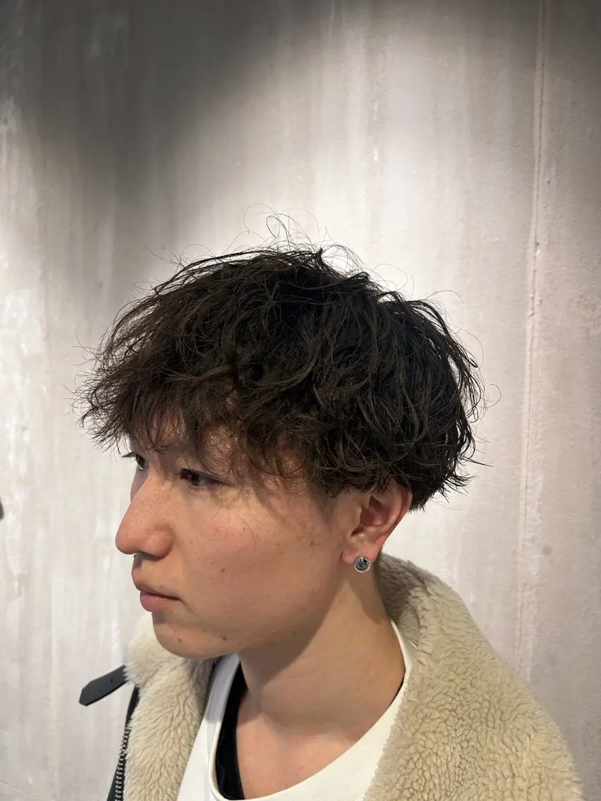 パーマ メンズ カット パーマ tote. 成瀬晃のヘアスタイル