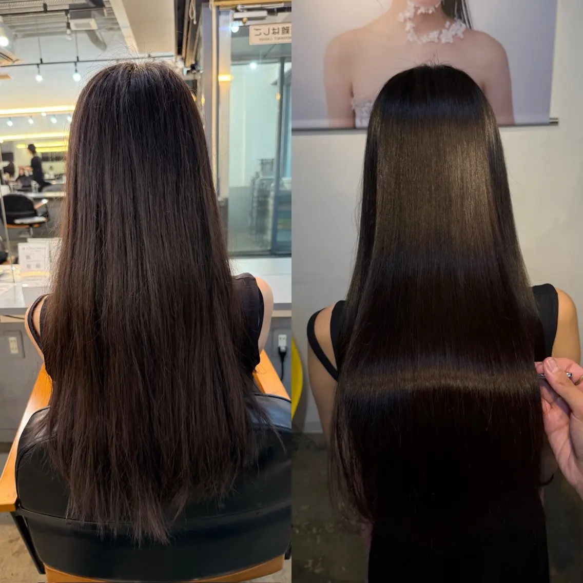 ロング 縮毛矯正 縮毛矯正/レイヤー カット⭐️SHOTAのヘアスタイル