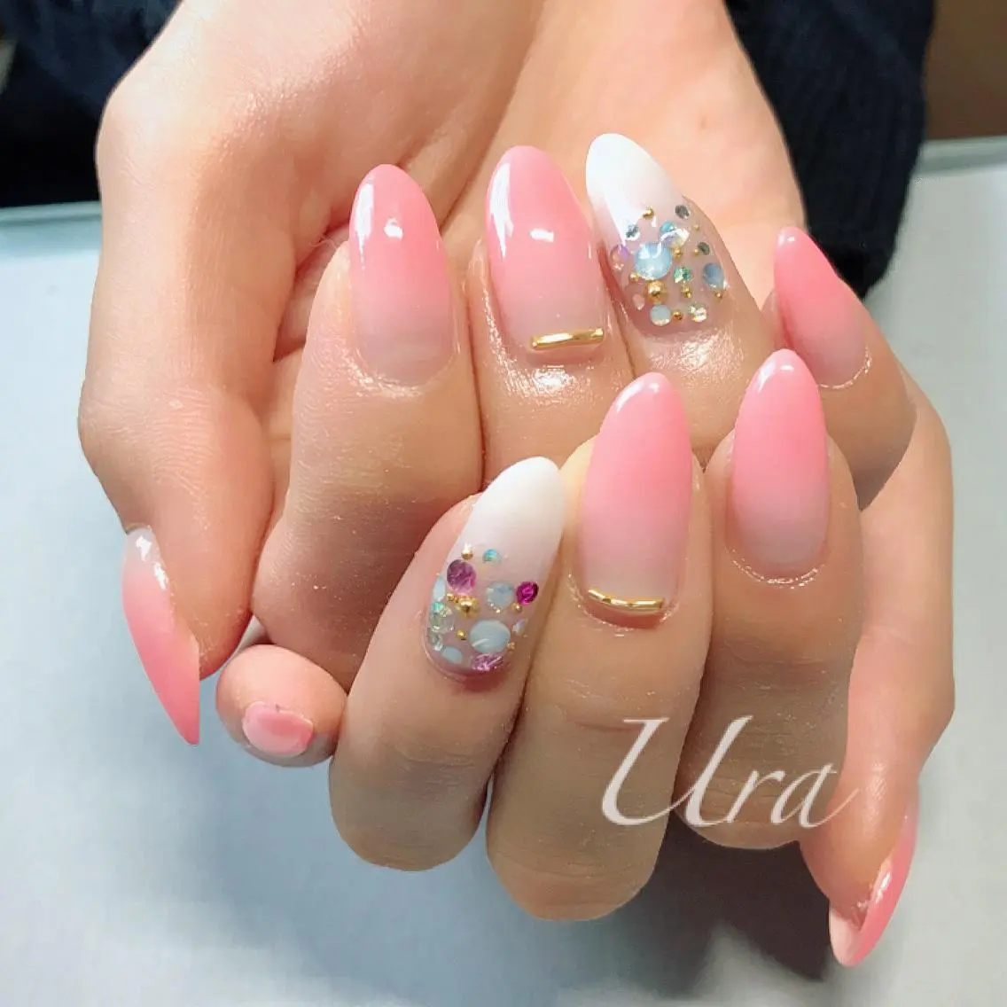 ネイル ピンク UrakoNail 《nail》のネイルデザイン
