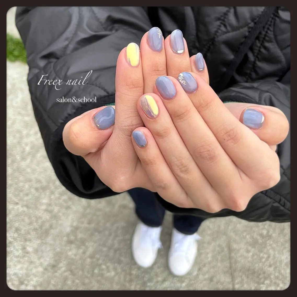ネイル オーロラネイル ハンドネイル ハンドケア freex nail /ニュアンス/個性派のネイルデザイン