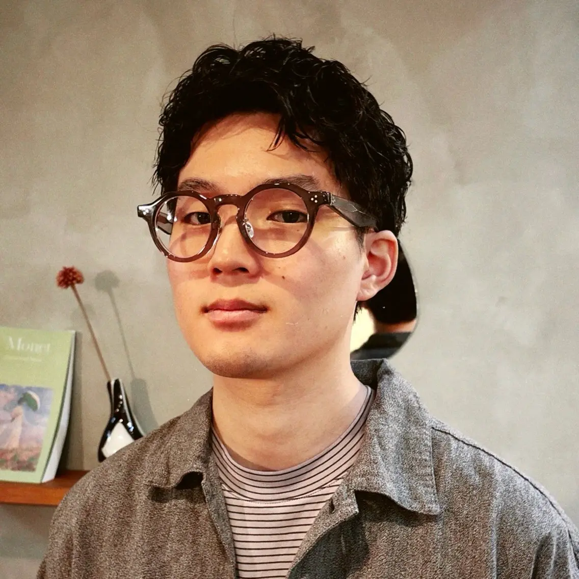 ショート パーマ メンズ メンズパーマ メンズショート ショートヘア カット パーマ 大人メンズショート/ ナチュラルヘア/福田のヘアスタイル