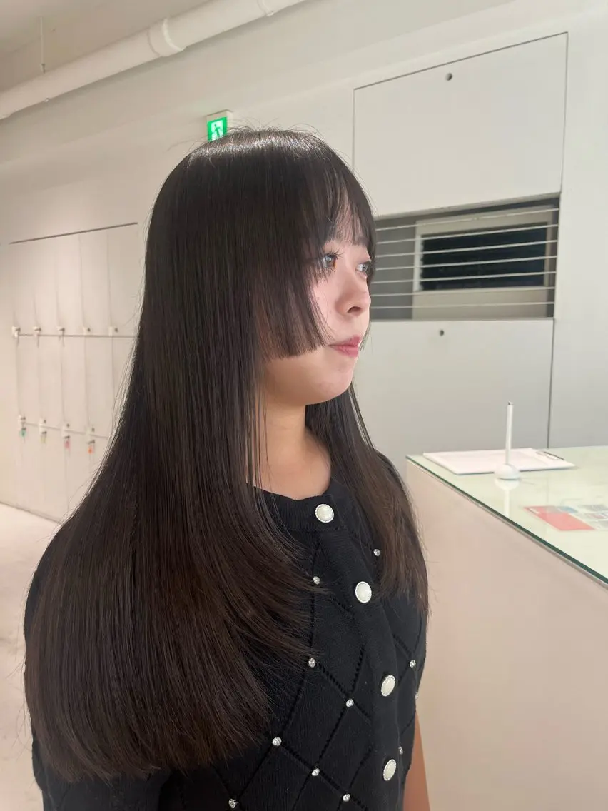 ロング カット Louwe 小島のヘアスタイル