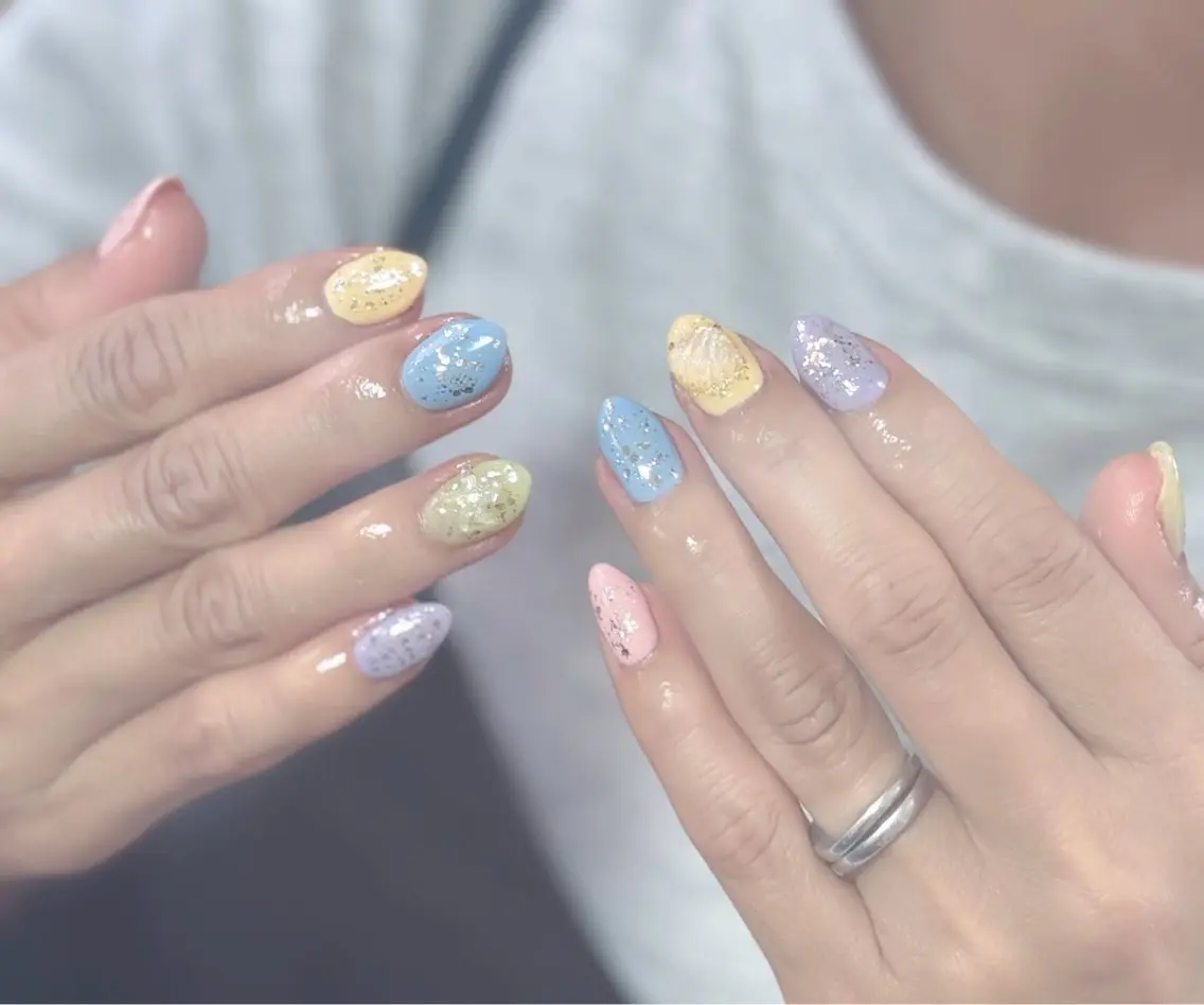 ネイル ハンドネイル AURORA nail salonのネイルデザイン