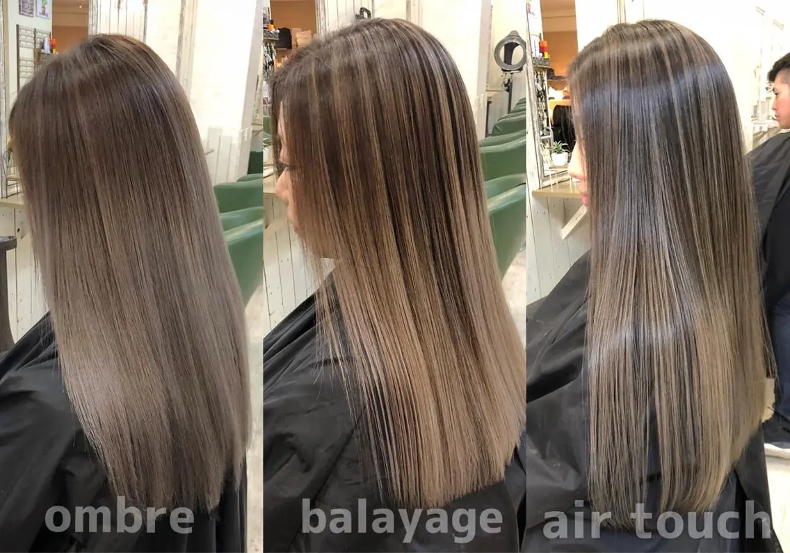 セミロング カット ヘアカラー 韓国レイヤー外国人風 透明感カラー髪質改善のヘアスタイル
