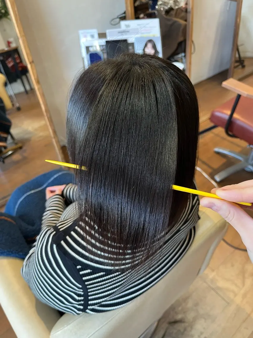 ショート カット 縮毛矯正 トリートメント AKALA HAIR 西宮店 Juriのヘアスタイル