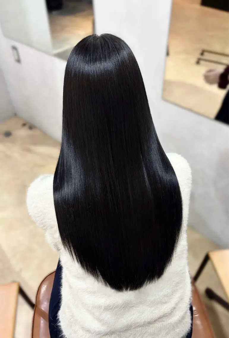 【自分史上最高の美髪に✨】髪質改善酸性ストレート+カットの写真