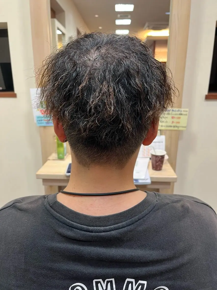 カット+ツイストパーマ🧑🦱+ナノバブルの写真