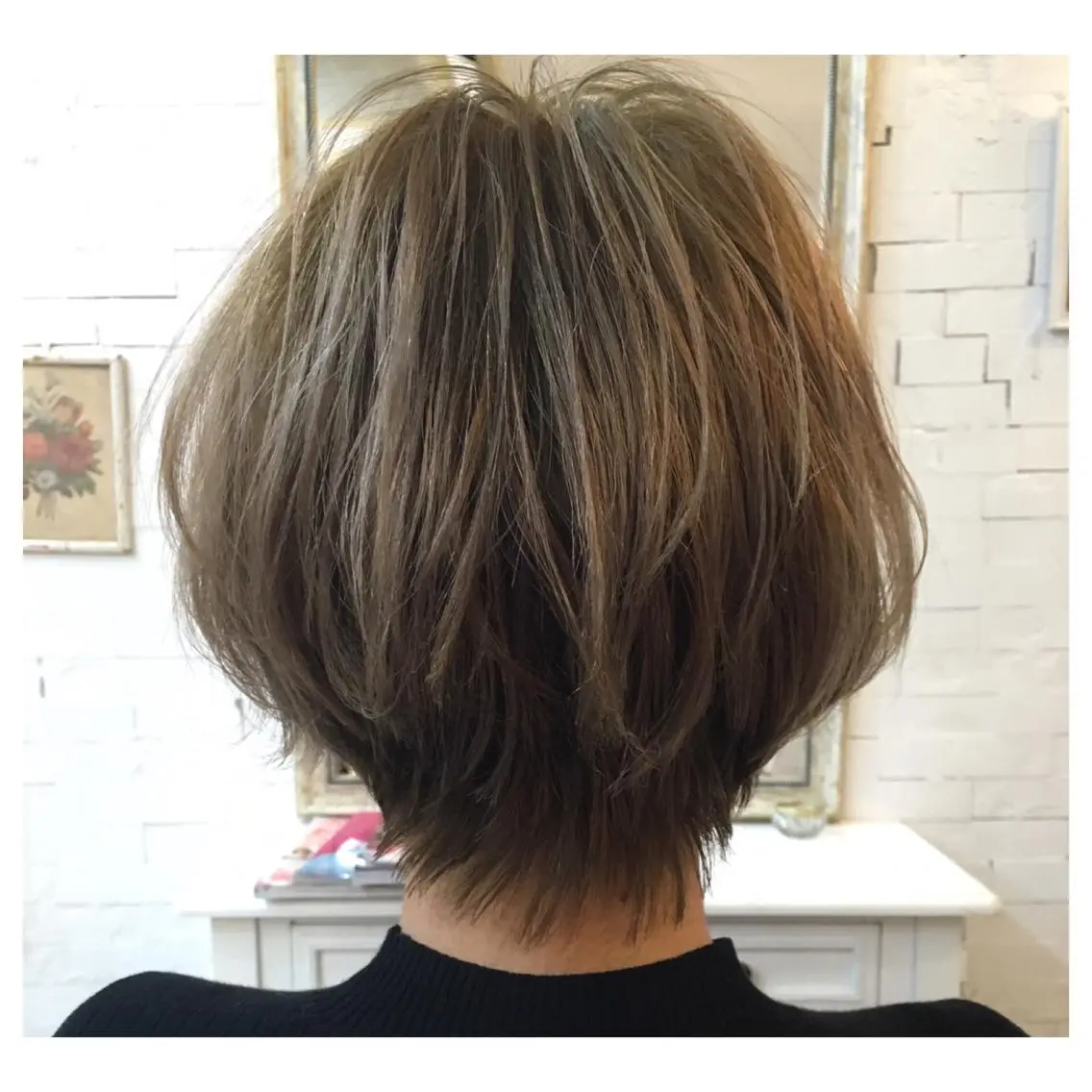 ショート ミディアム セミロング ロング カラー エクステ(レミー毛) NINEのヘアスタイル