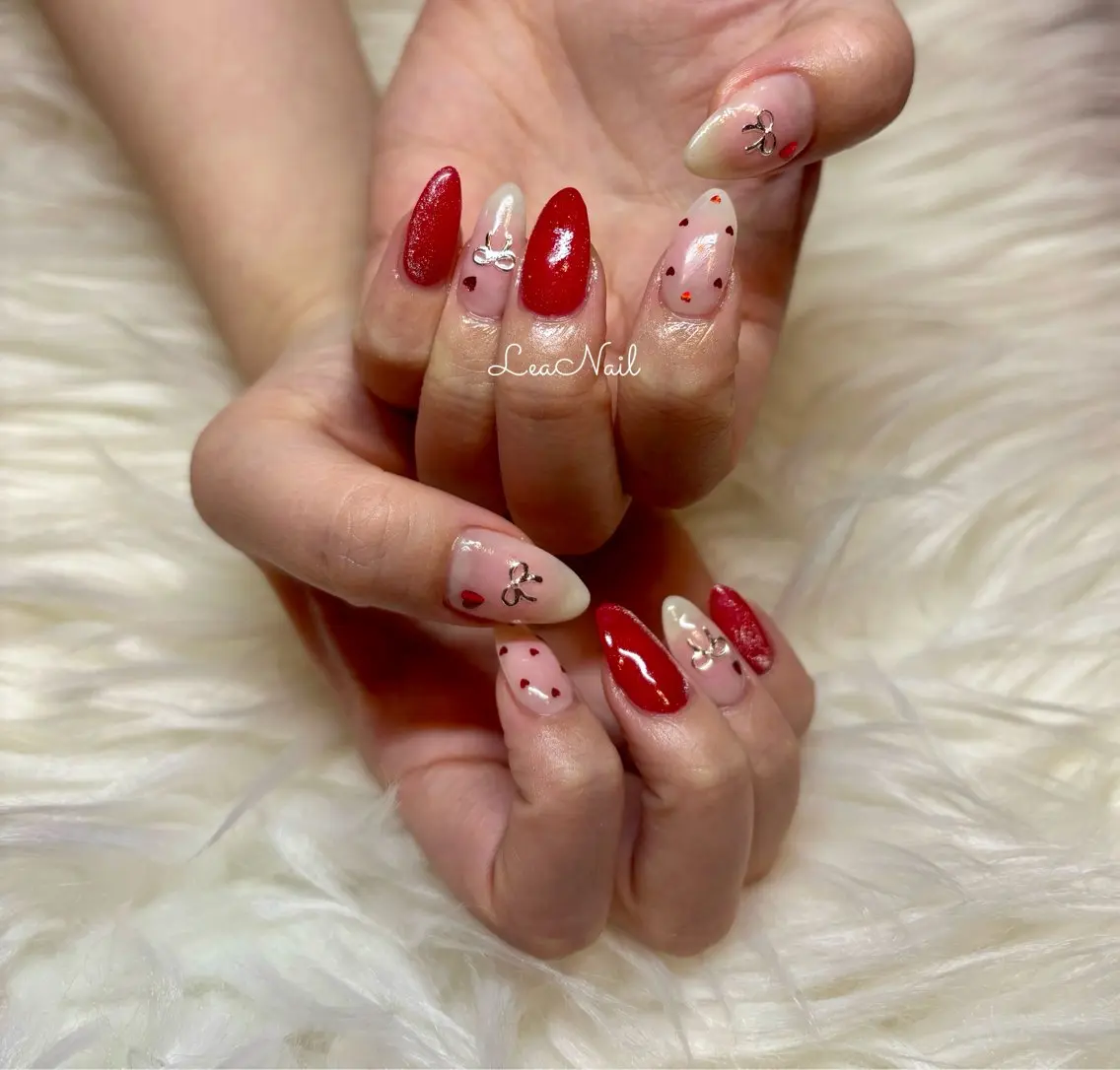 ネイル チークネイル Lea Nailのネイルデザイン