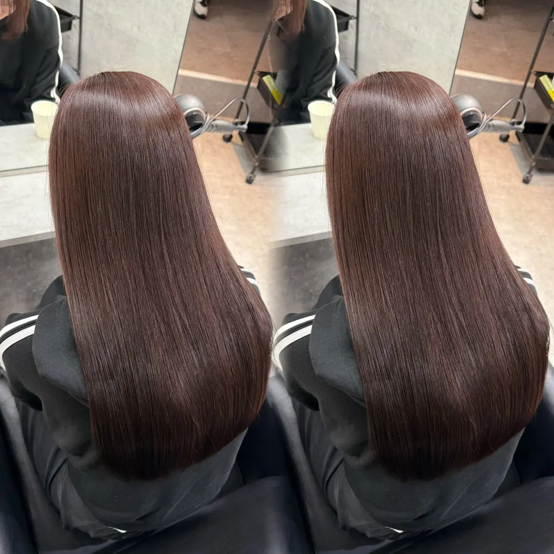 ロング カラー ベージュカラー ブリーチ 透明感カラー ブリーチなしカラー 髪質改善 ヘアカラー 新宿/髪質改善 /透け感/Sotaのヘアスタイル