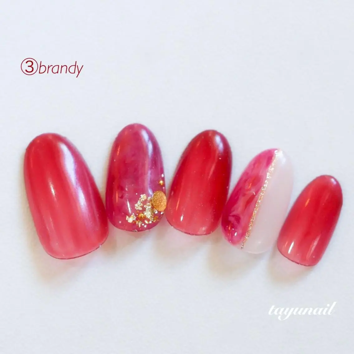 ネイル アートネイル ブルー ブラウン フットネイル ジェルネイル ネイルサロン 【たゆnail】のネイルデザイン