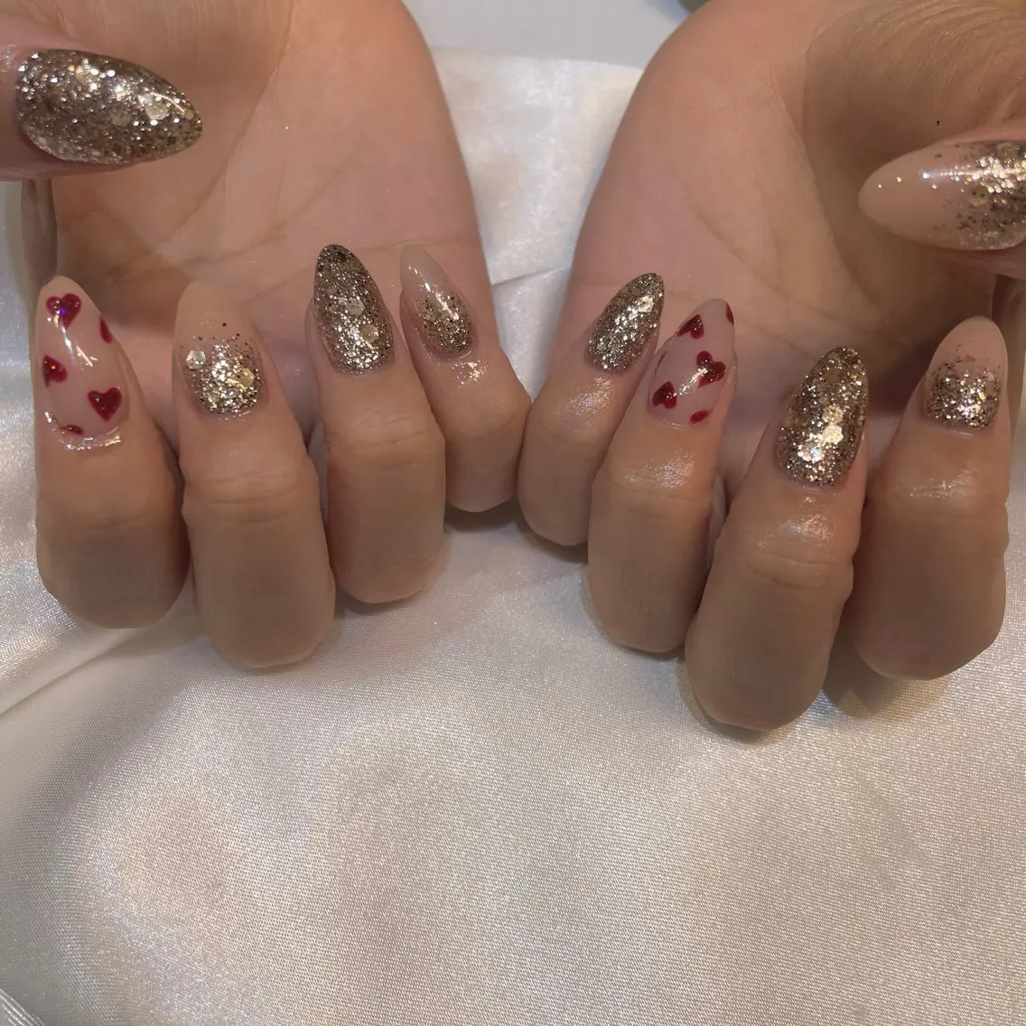 ネイル ハンドネイル 糀屋 彩奈のネイルデザイン