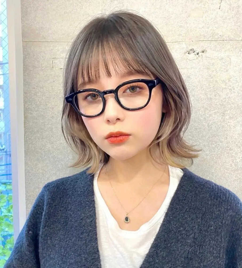 ミディアム カラー 🫧透明感カラー🫧 SHINSEIのヘアスタイル
