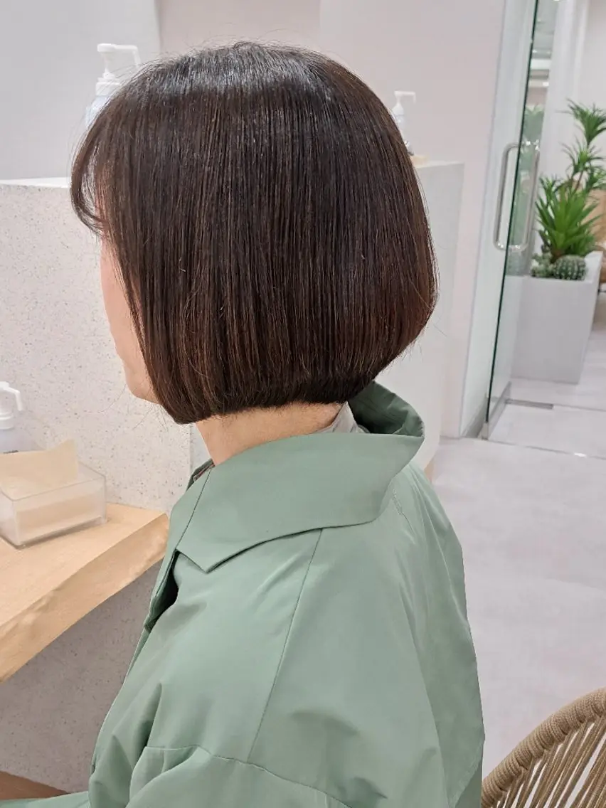 ショート ボブ 髪質改善／スパ✨木村 奈未のヘアスタイル