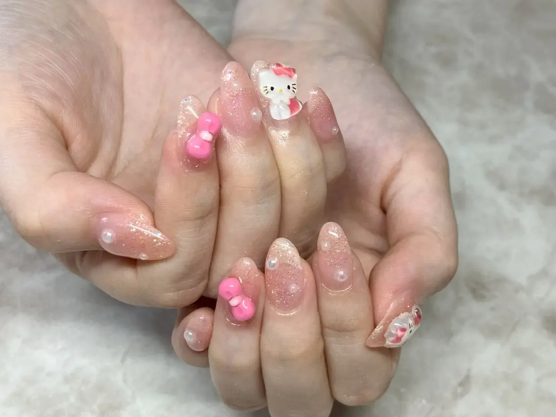 ネイル アニマル柄 ハンドネイル Orb nail (オーブ ネイル)のネイルデザイン