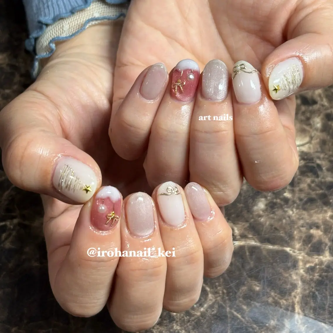 ネイル アートネイル IROHA NAIL_けい🐶のネイルデザイン