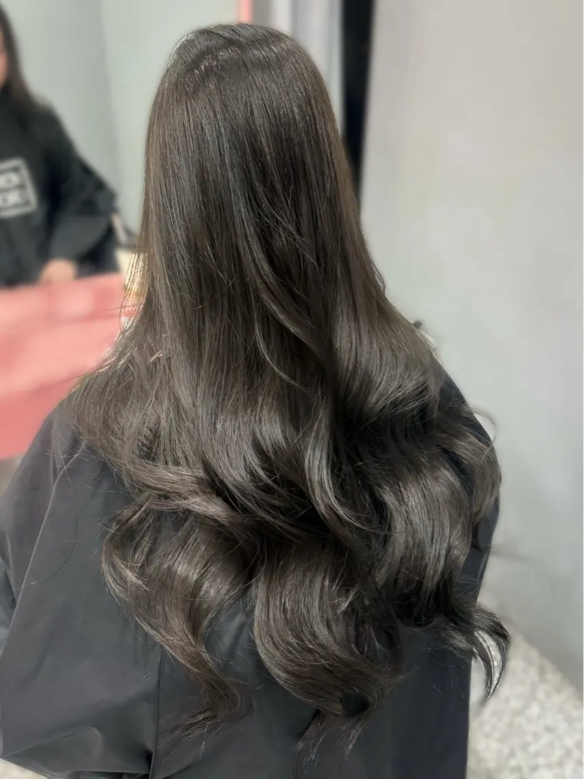 ケアカラー✖️1step treatment🩷【ロング料金ございません♡】の写真