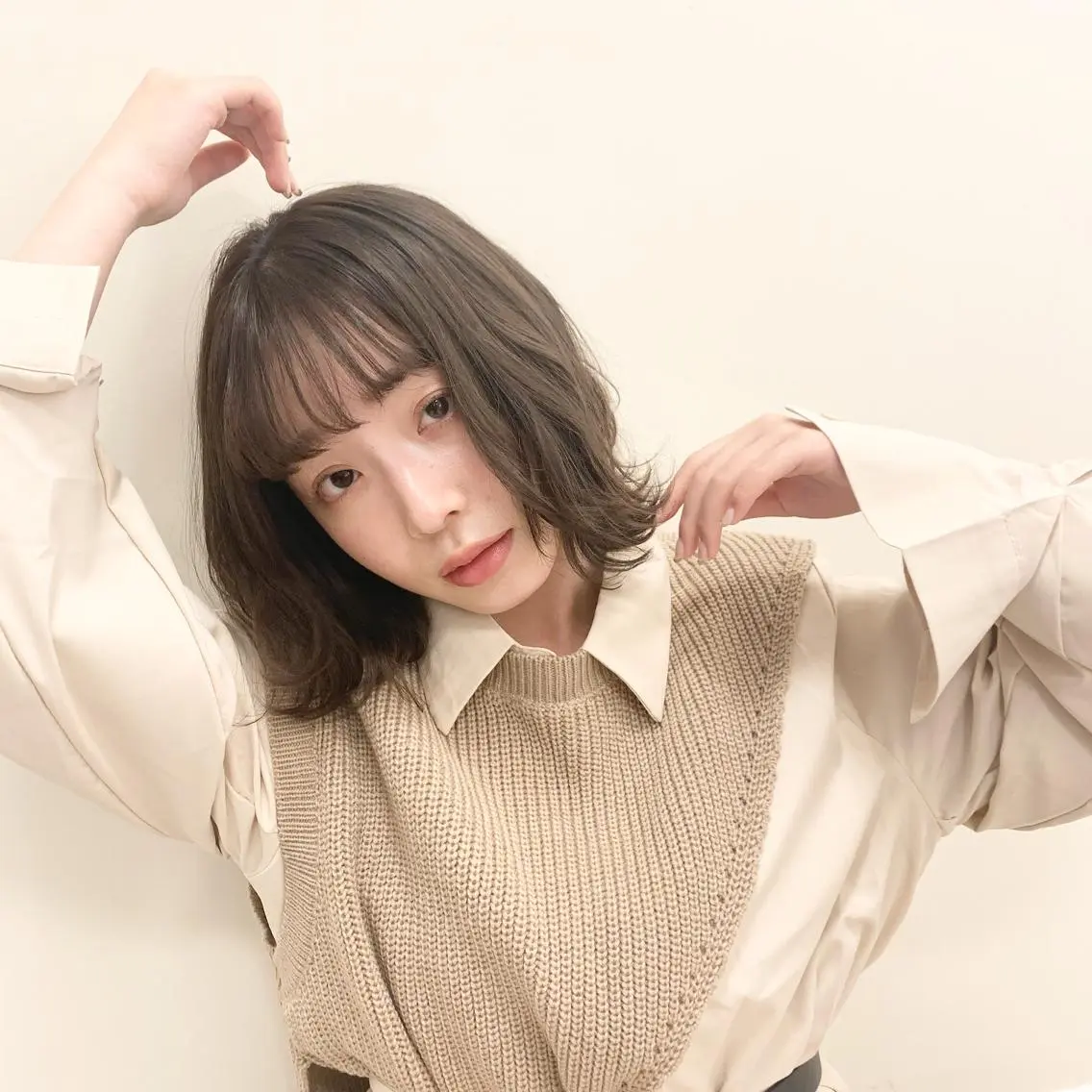 ミディアム 倉持美雪 ＊幸せの伝導師＊のヘアスタイル