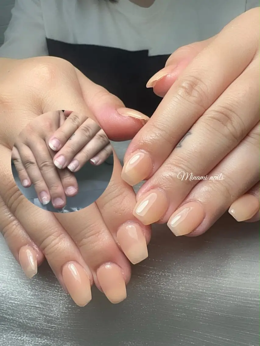 ネイル アートネイル オーロラネイル ガーリー キラキラネイル 韓国ネイル ハンドネイル Minami Nailsのネイルデザイン