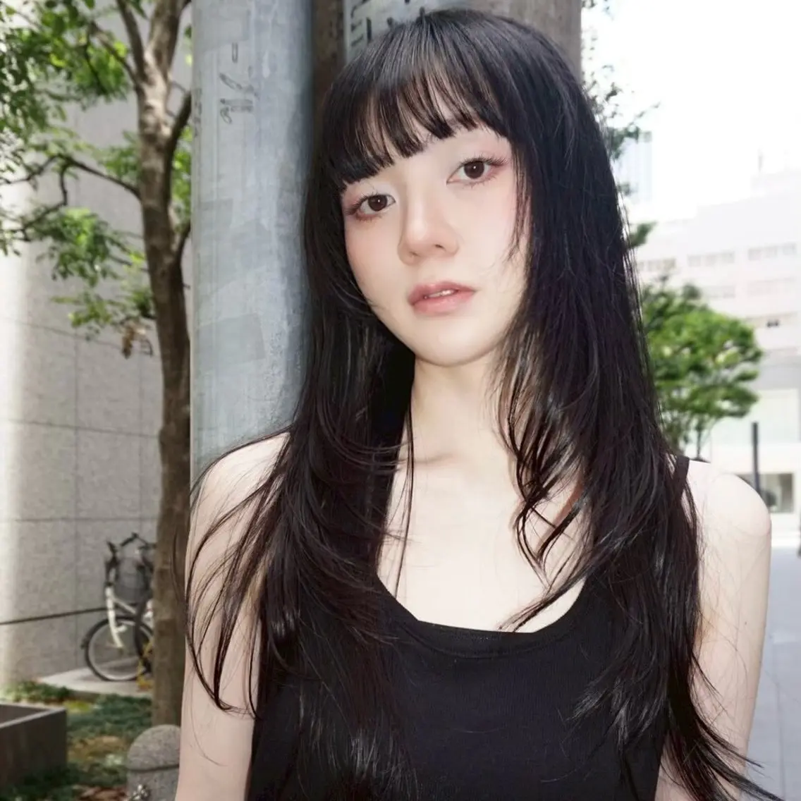 ロング DEAN JECYのヘアスタイル
