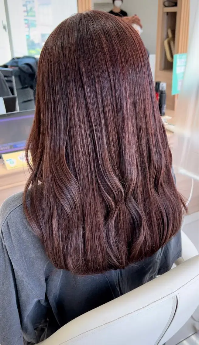 【人気NO1✨】艶カラー+カット+トリートメント🌈🦄の写真