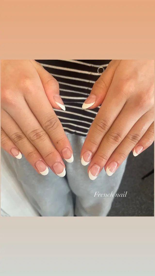 ネイル フレンチネイル MASHU /サヤnail♡のネイルデザイン