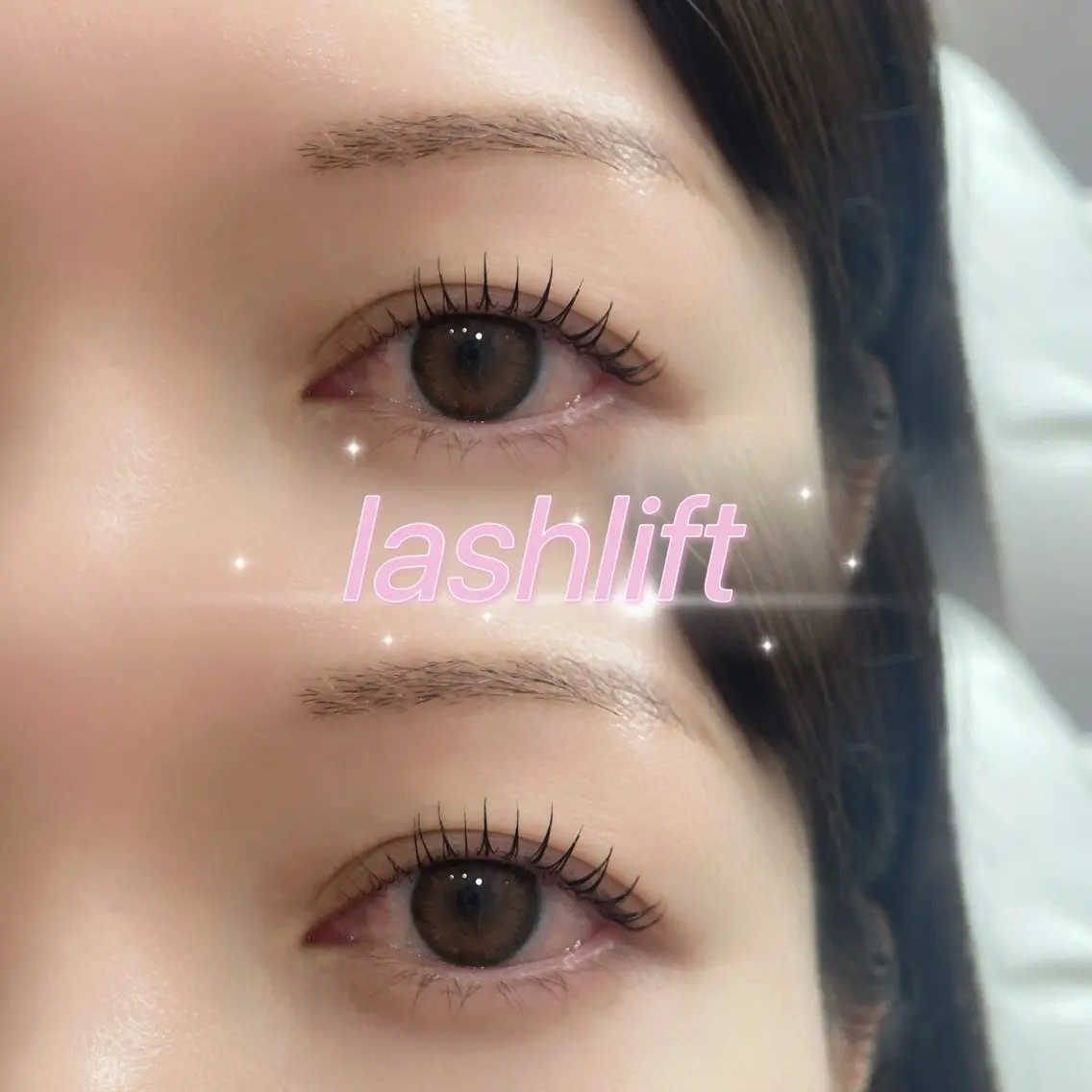 梅雨でも上向きキープ【上下まつ毛パーマ】ロッド種類豊富で中顔面短縮○➕2step premium treatment🤍の写真