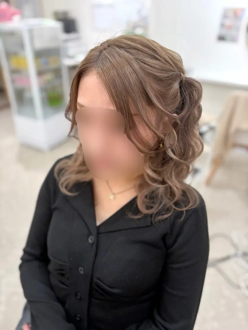 ヘアアレンジ hairset salon m.のヘアスタイル