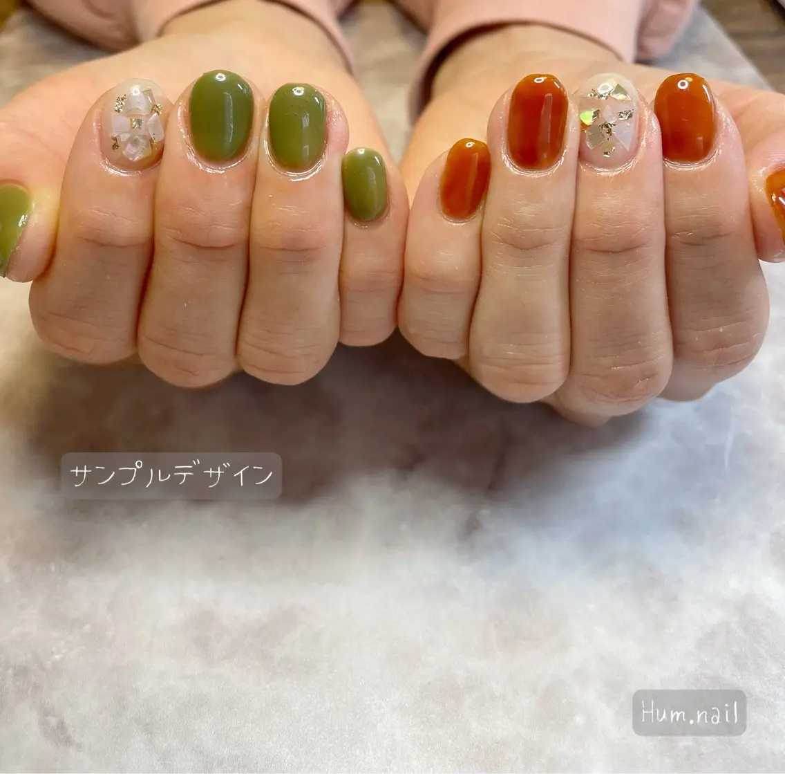 ネイル ハンドネイル Hum.nail (はむ.ねいる)のネイルデザイン