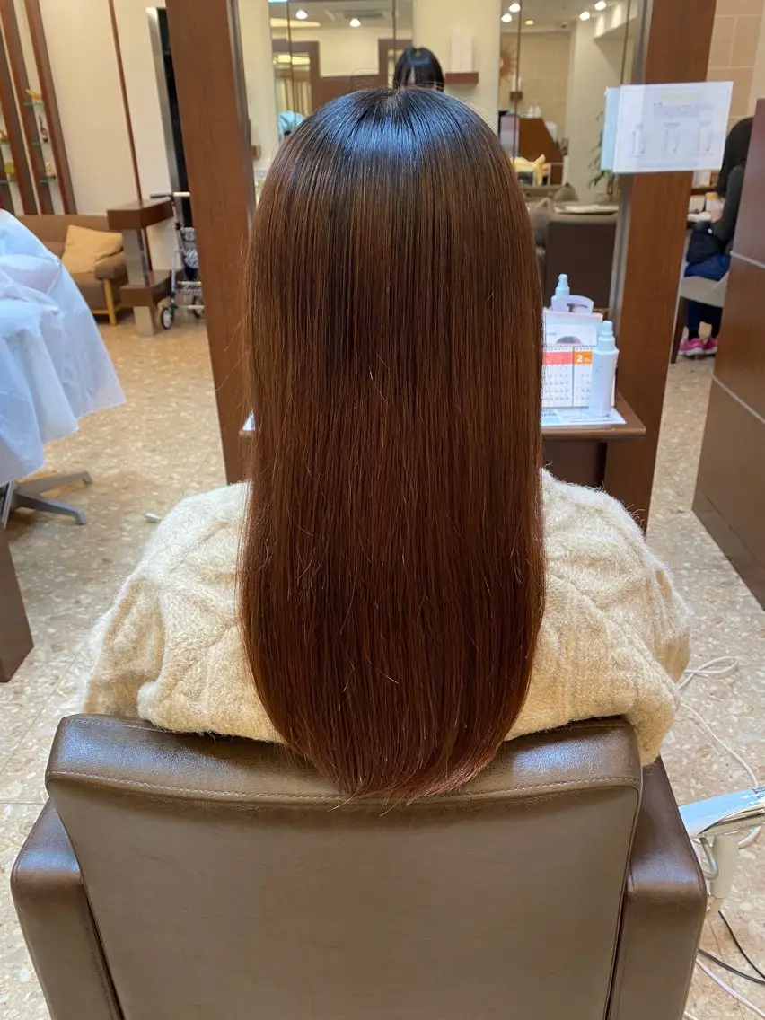 ロング オガワ🫧 三越前のヘアスタイル
