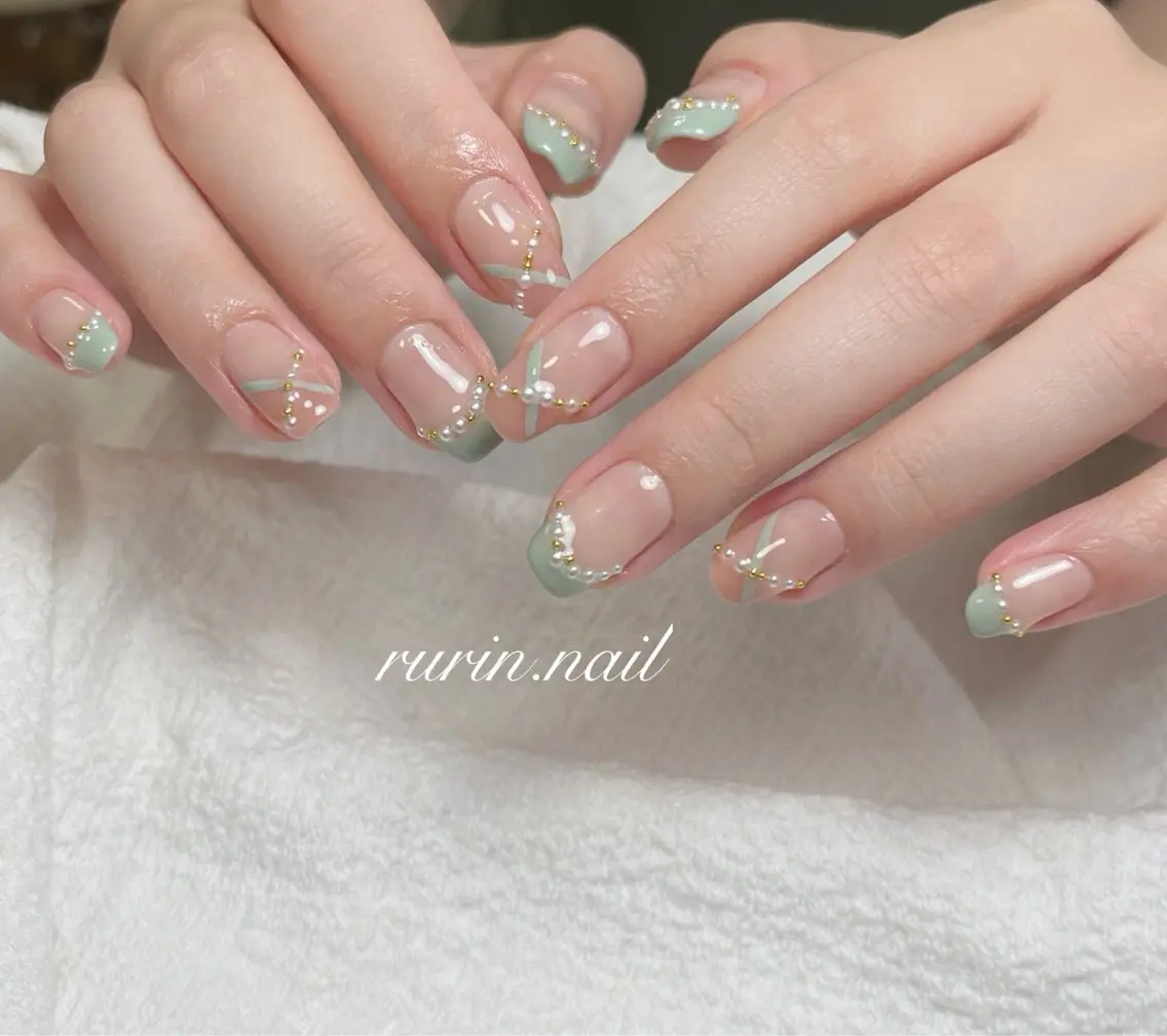 ネイル ハンドネイル ルリン サロン💅のネイルデザイン