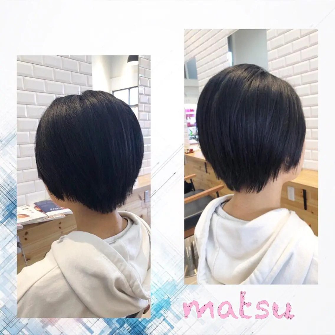 ショート MATSU 🌟個性派カラーのヘアスタイル