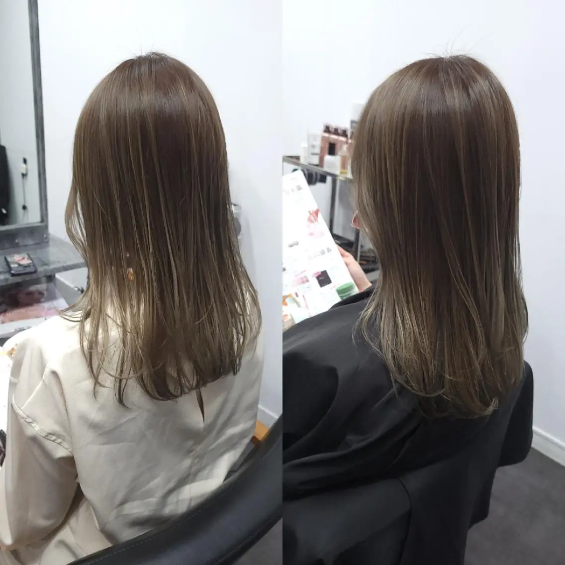 セミロング 平田 広大のヘアスタイル