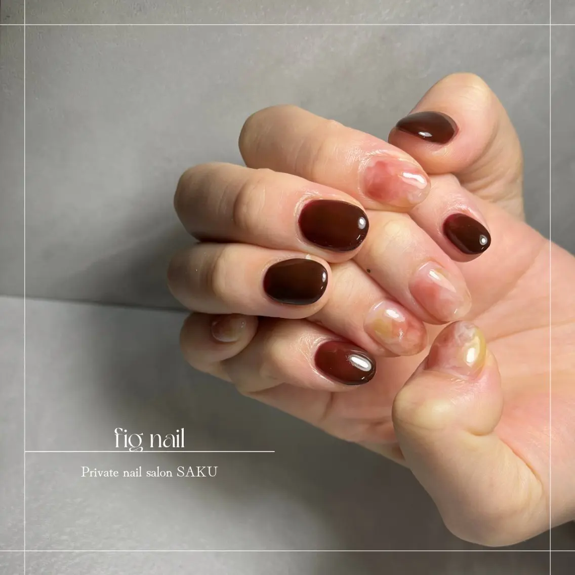 ネイル SAKU nail 作島茜のネイルデザイン
