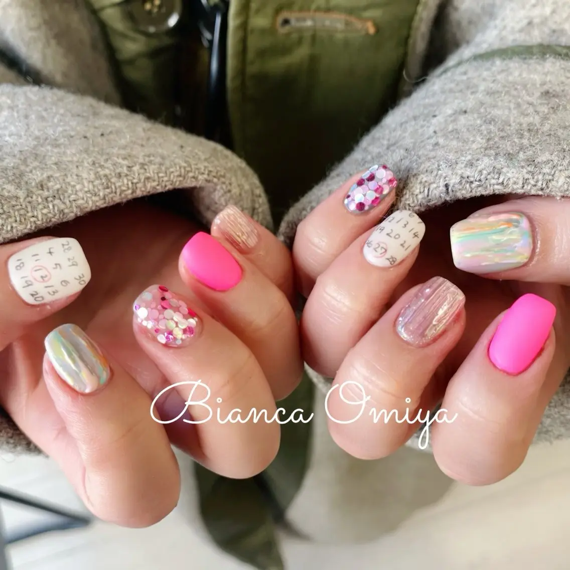 ネイル ハンドネイル Bianca大宮店 上野のネイルデザイン