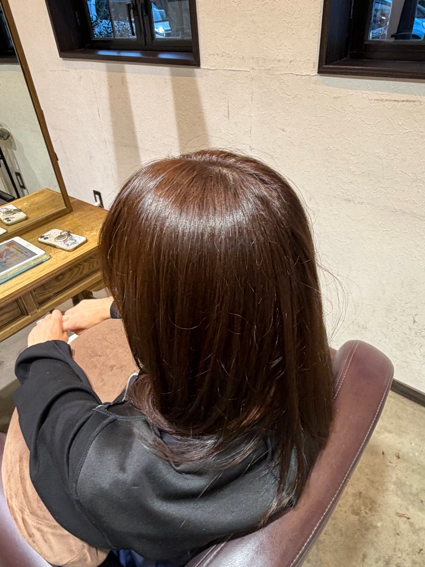 カラー 橋爪 優真のヘアスタイル