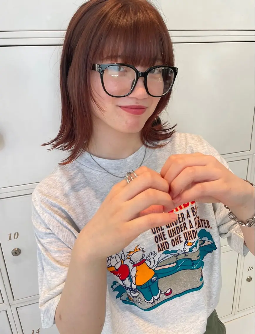 ミディアム カラー 鶴岡で縮毛矯正なら お任せ！ハヤシナオミのヘアスタイル