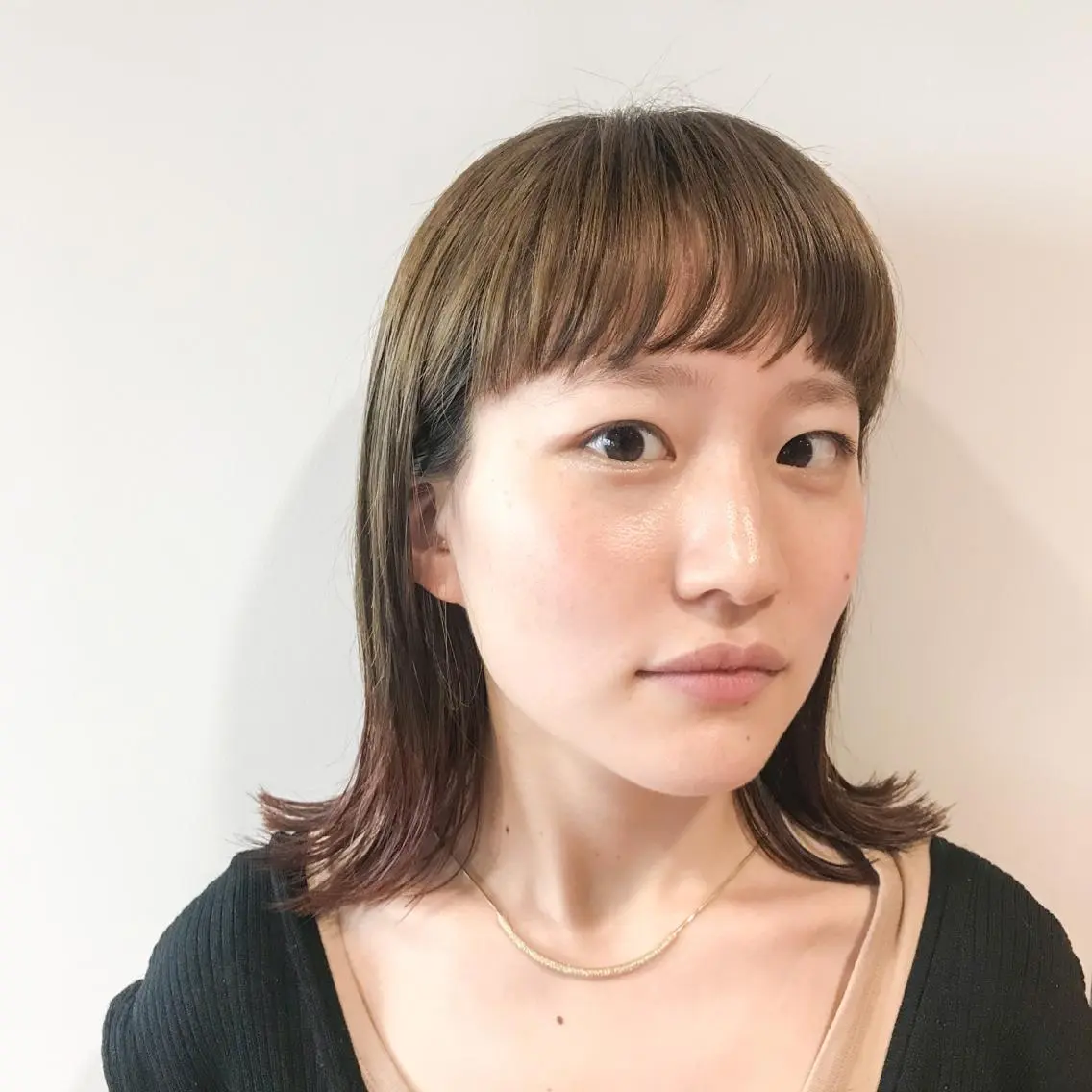ショート 外ハネヘア ワイドバング 【似合わせカット】 松尾一気のヘアスタイル