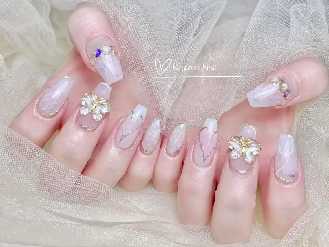 ネイル ハンドネイル 💗NA.YUKI NAIL💗のネイルデザイン