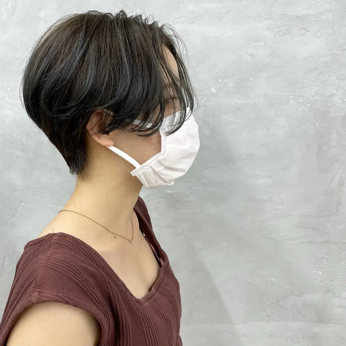 ショート カラー ハンサムショート アッシュ ショートヘア カット ヘアカラー トリートメント 田畑 智規のヘアスタイル