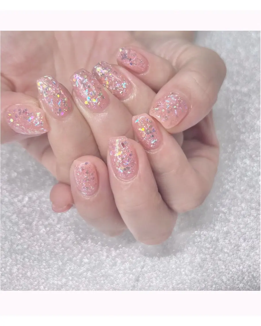 ネイル ラメ(グリッター) BEE NAILのネイルデザイン