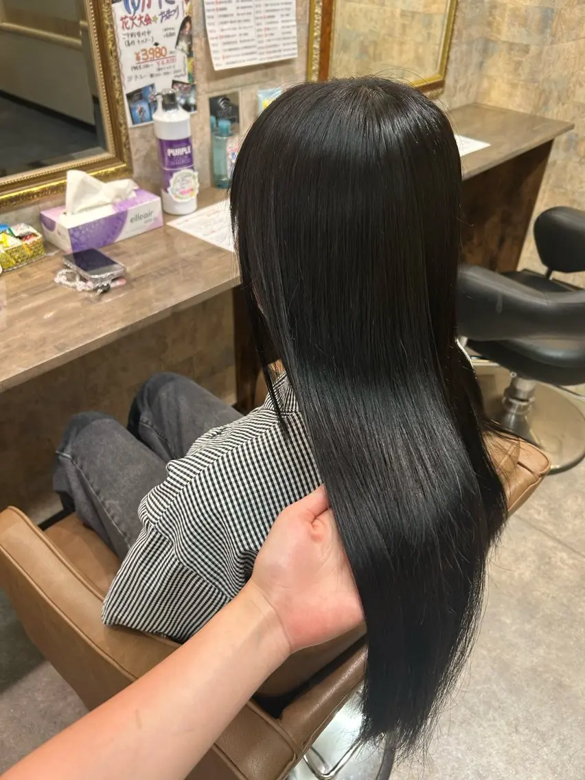 ロング ロング トリートメント 前田 みのりのヘアスタイル
