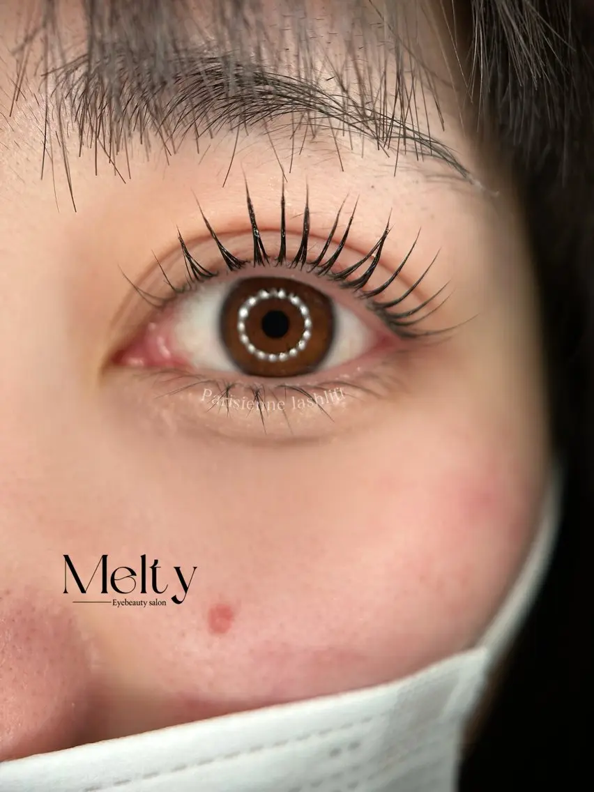 マツエク・マツパ パリジェンヌラッシュリフト マツパ Melty🍬 Mizukiのマツエク・マツパデザイン