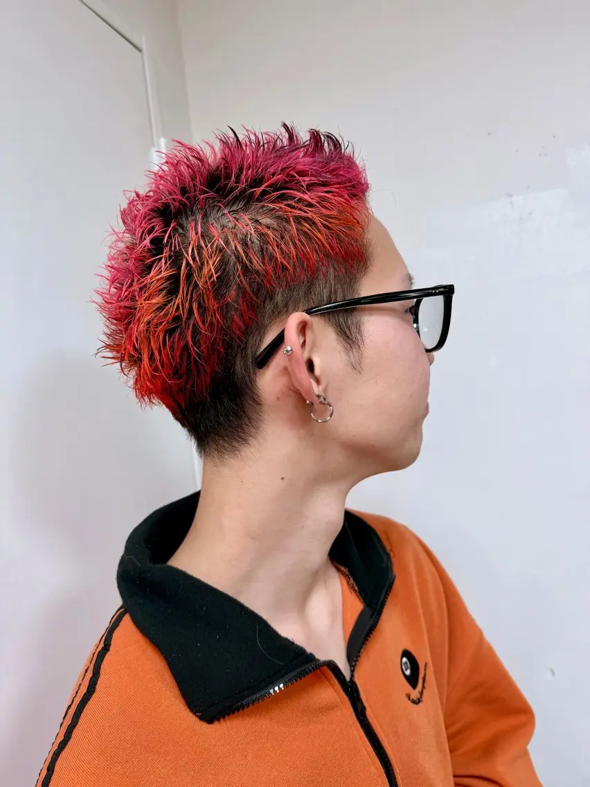 ショート カラー メンズ カット 似合わせ×店長 🍊Raimu🍊のヘアスタイル