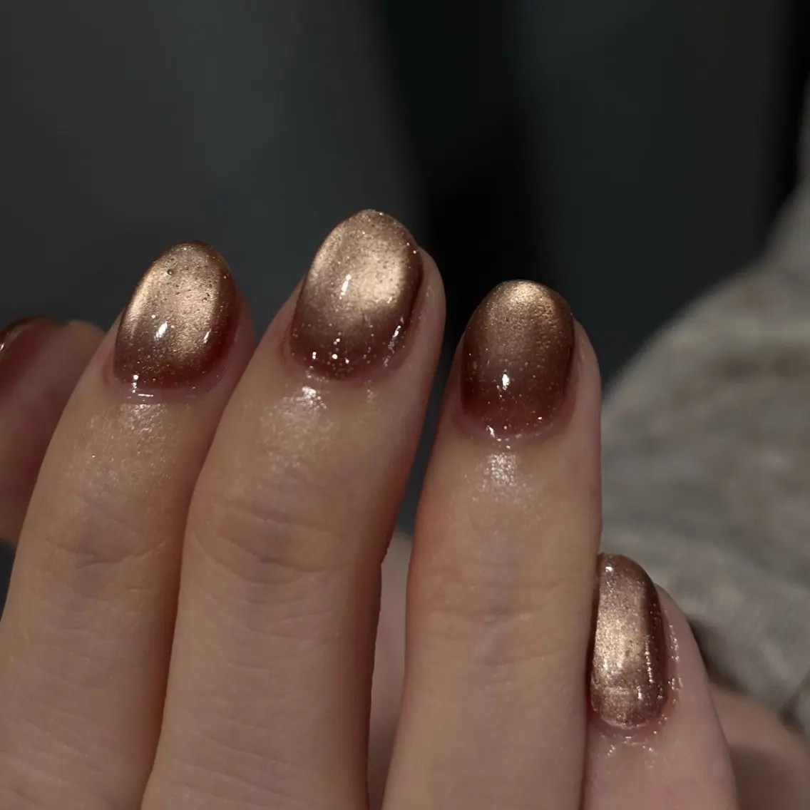 ネイル ブラウン ハンドネイル 🪻hina🪻 filonnailのネイルデザイン