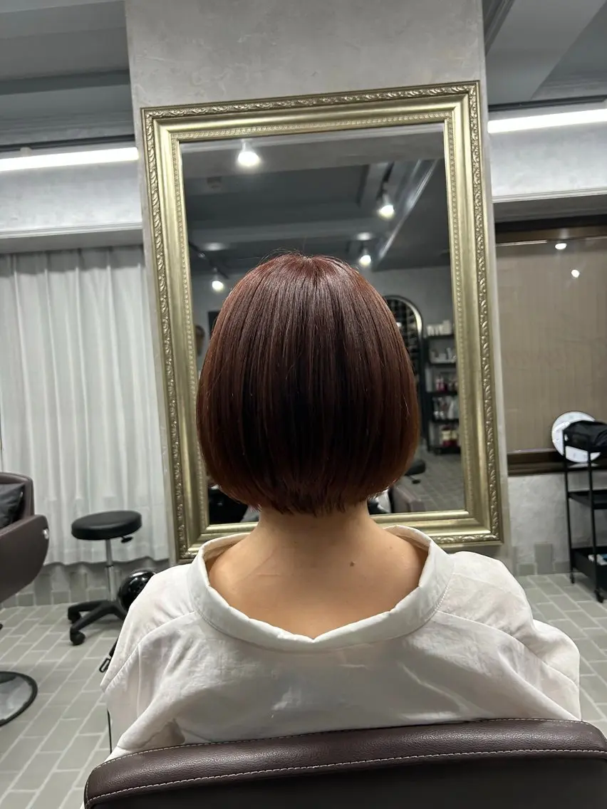 カット✂️+カラー💜+クイックトリートメント🍀の写真